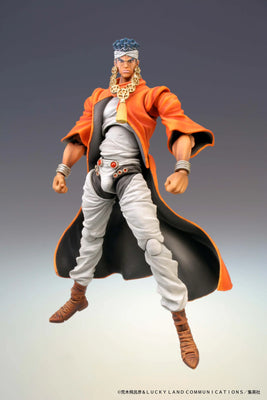 Medicos Entertainment Action Figure: Jojos Bizarre Adventure Part 3 Stardust Crusaders - Chozokado Mohammed Avdol Figura De Accion Preventa