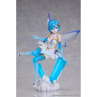 Elcoco Scale Figure: Re Zero Starting Life In Another World - Rem Jewel Princess Escala 1/7 Preventa