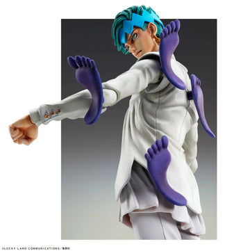 Medicos Entertainment Action Figure: Jojos Bizarre Adventure Part4 Diamond Is Unbreakable - Chozokado Rohan Kishibe Ver 2 Figura De Accion Preventa