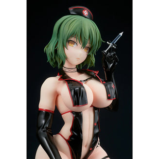 Hobby Stock Scale Figure: Shinovi Master Senran Kagura New Link - Hikage Dark Sexy Nurse Escala 1/4 Preventa