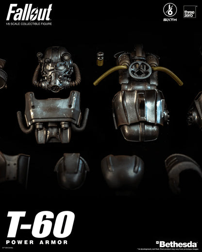 Threezero: Fallout - T-60 Power Armor Escala 1/6 Preventa