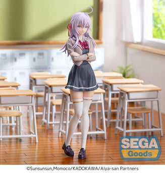 Sega Figures Luminasta: Alya Sometimes Hides Her Feelings In Russian - Alya Con Uniforme Preventa