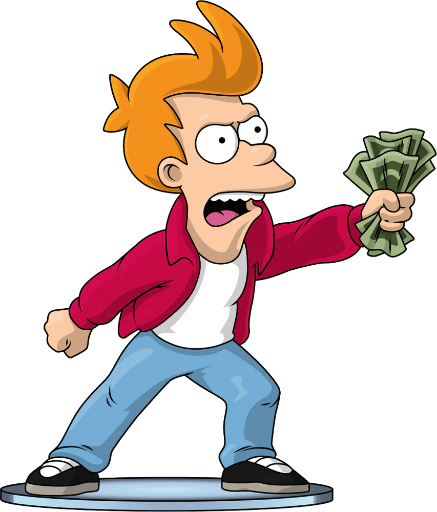 Youtooz Animation: Futurama - Fry Callate y toma mi Dinero Preventa