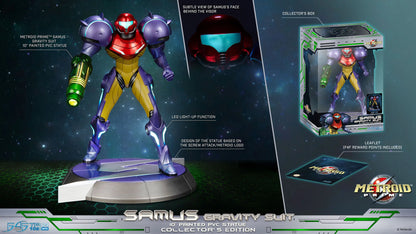 First 4 Figures: Metroid Prime - Samus Traje de Gravedad Coleccionista 10 Pulgadas Preventa