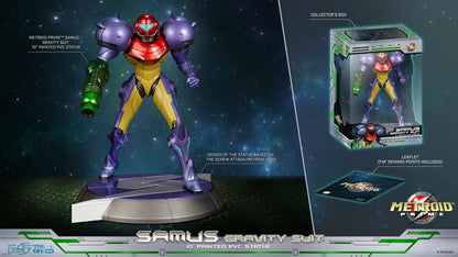 First 4 Figures: Metroid Prime - Samus Traje de Gravedad Estandar 10 Pulgadas Preventa