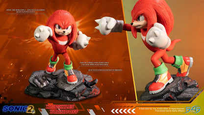 First 4 Figures: Sonic the Hedgehog 2 - Knuckles Standoff Estandar 11 Pulgadas Preventa