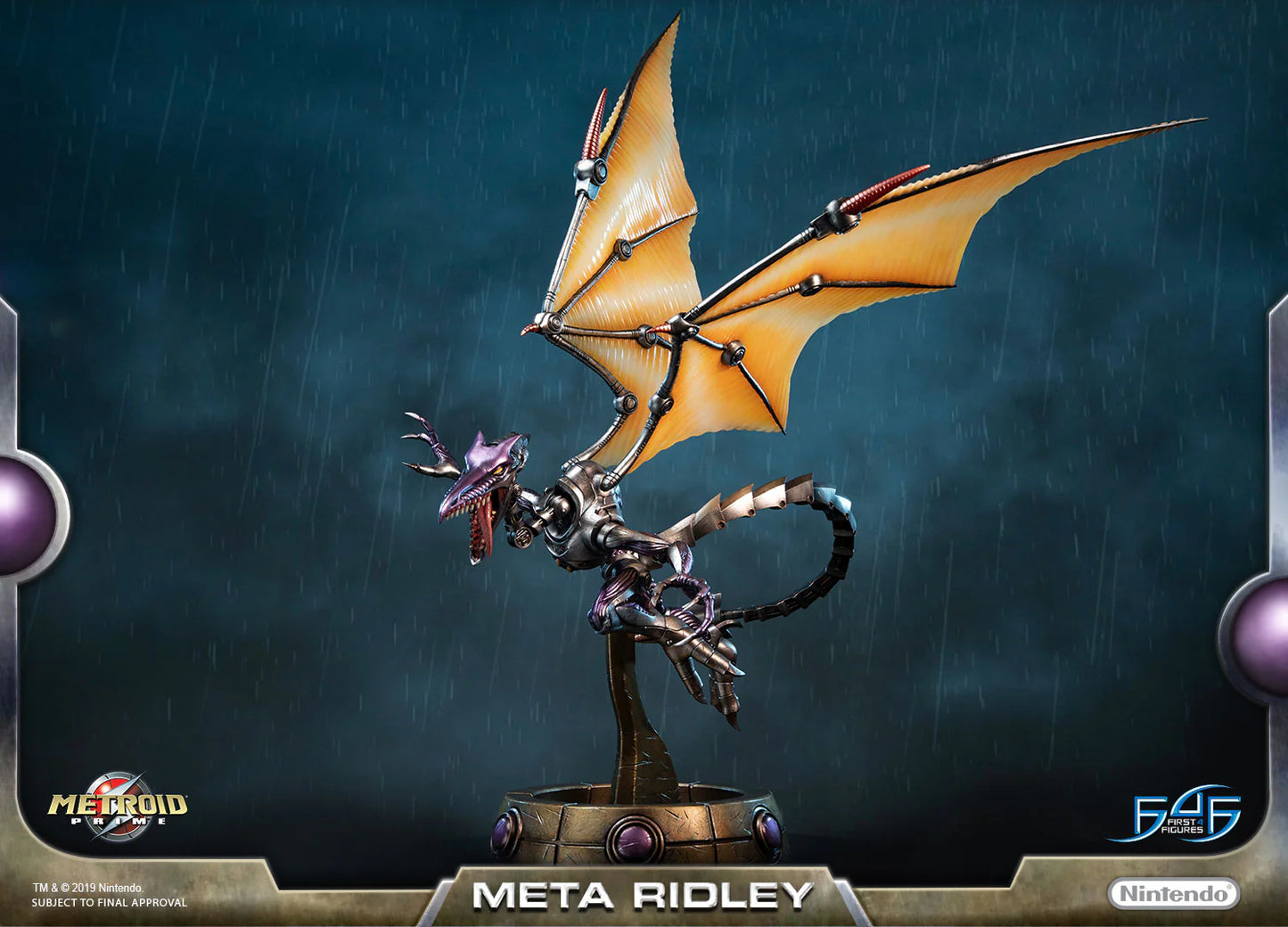 First 4 Figures Metroid Prime: Meta Ridley Edicion Estandar 37 Pulgadas Preventa