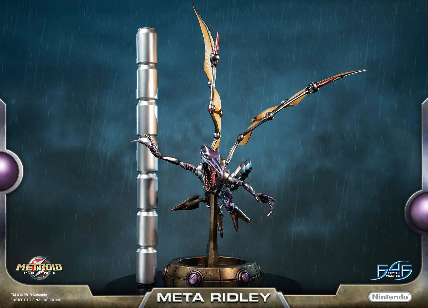 First 4 Figures Metroid Prime: Meta Ridley Edicion Estandar 37 Pulgadas Preventa