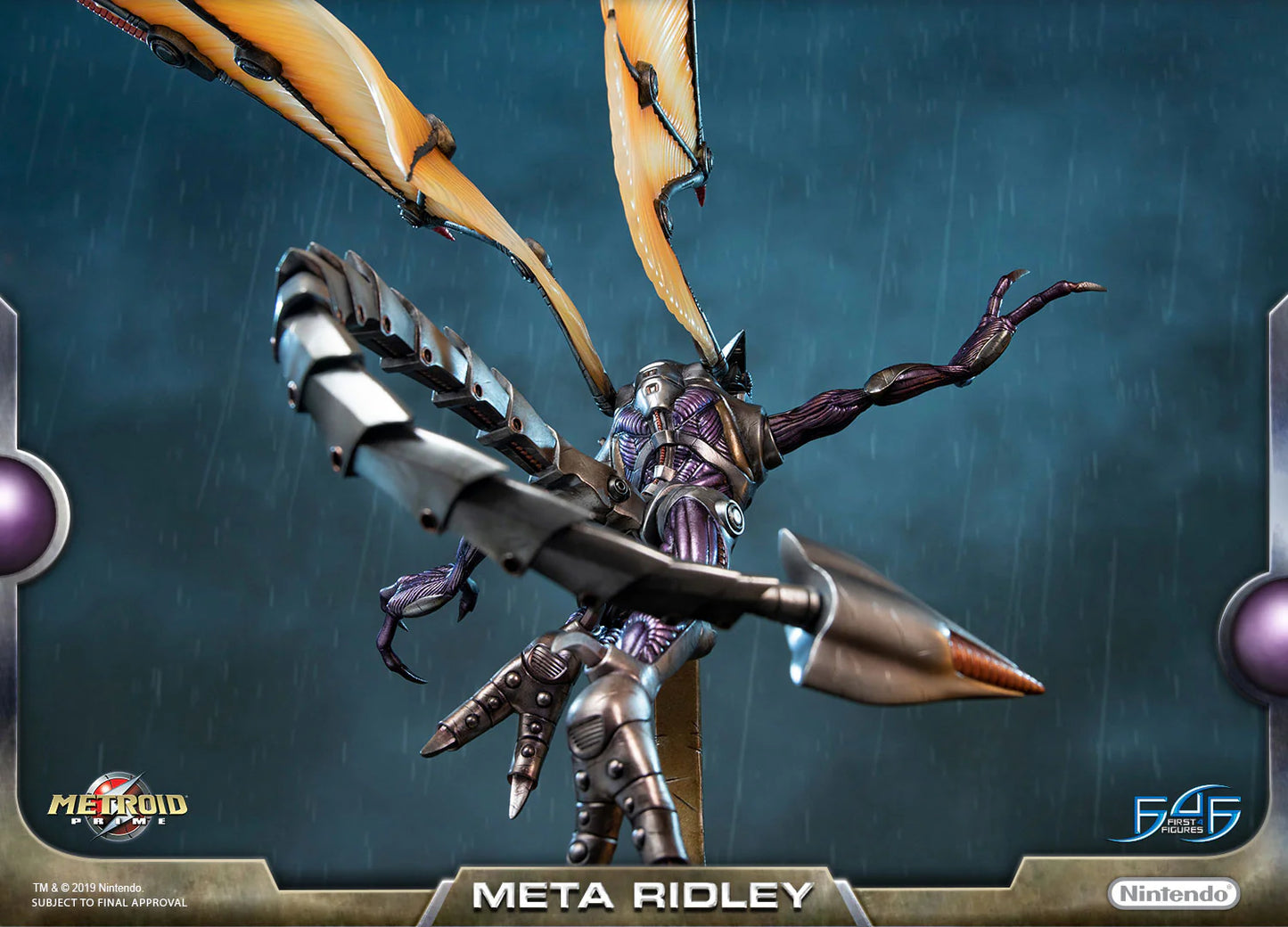 First 4 Figures Metroid Prime: Meta Ridley Edicion Estandar 37 Pulgadas Preventa