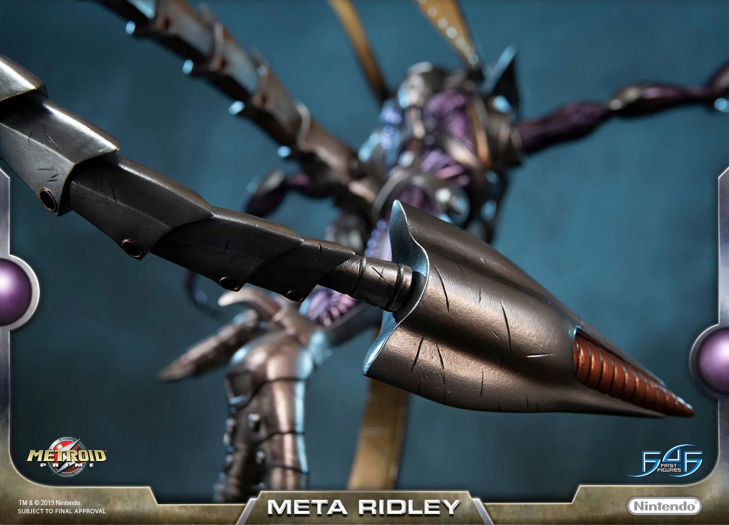 First 4 Figures Metroid Prime: Meta Ridley Edicion Estandar 37 Pulgadas Preventa