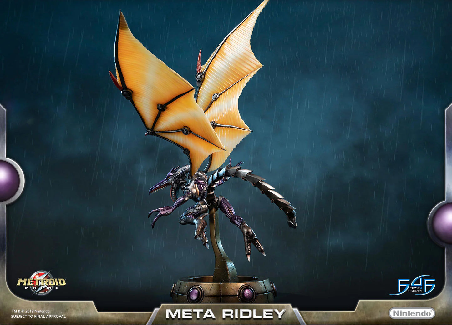 First 4 Figures Metroid Prime: Meta Ridley Edicion Estandar 37 Pulgadas Preventa