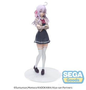 Sega Figures Luminasta: Alya Sometimes Hides Her Feelings In Russian - Alya Con Uniforme Preventa