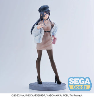 Sega Figures Luminasta: Rascal Does Not Dream Of A Bunny Girl Senpai - Mai Sakurajima Casual Clothes Preventa