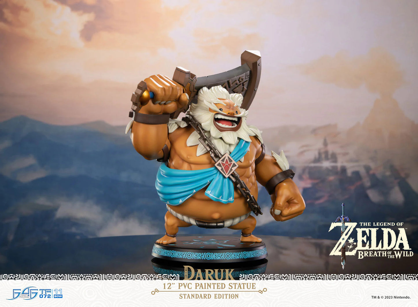 First 4 Figures: The Legend of Zelda Breath of the Wild - Daruk 11 Pulgadas Estandar