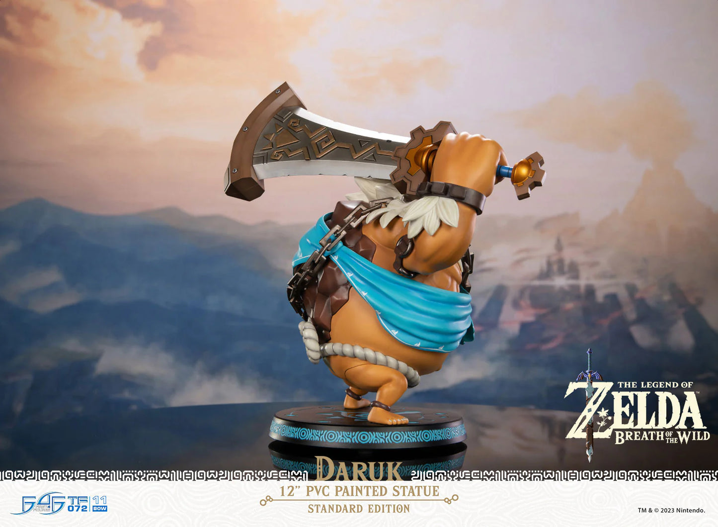 First 4 Figures: The Legend of Zelda Breath of the Wild - Daruk 11 Pulgadas Estandar