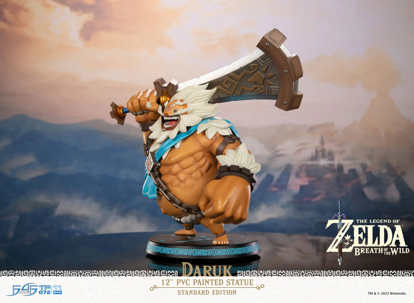 First 4 Figures: The Legend of Zelda Breath of the Wild - Daruk 11 Pulgadas Estandar