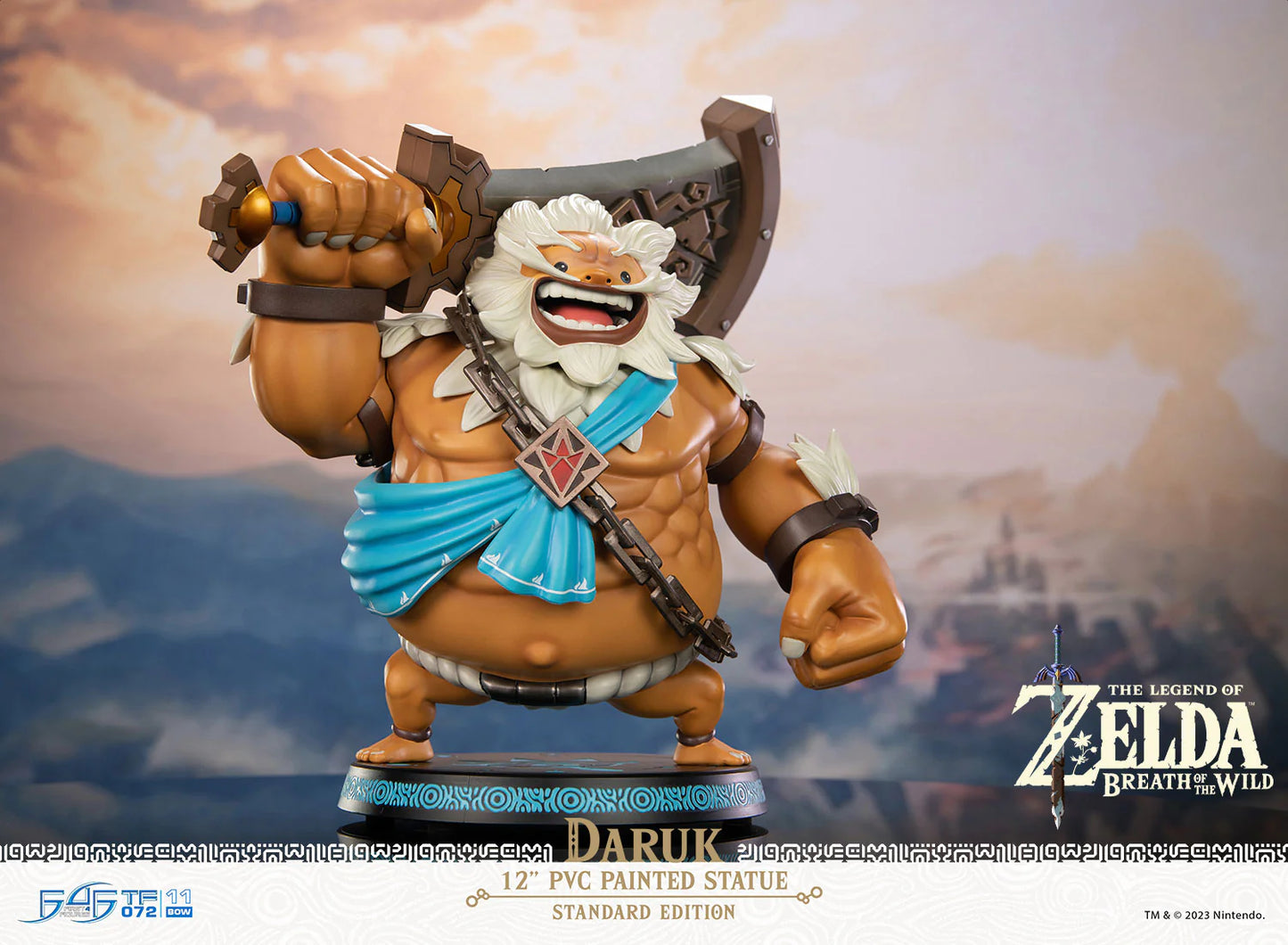 First 4 Figures: The Legend of Zelda Breath of the Wild - Daruk 11 Pulgadas Estandar