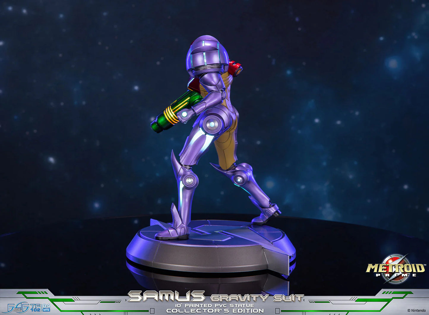 First 4 Figures: Metroid Prime - Samus Traje de Gravedad Estandar 10 Pulgadas Preventa