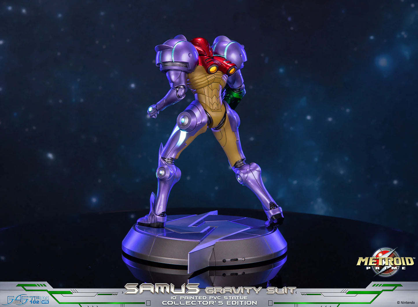 First 4 Figures: Metroid Prime - Samus Traje de Gravedad Coleccionista 10 Pulgadas Preventa