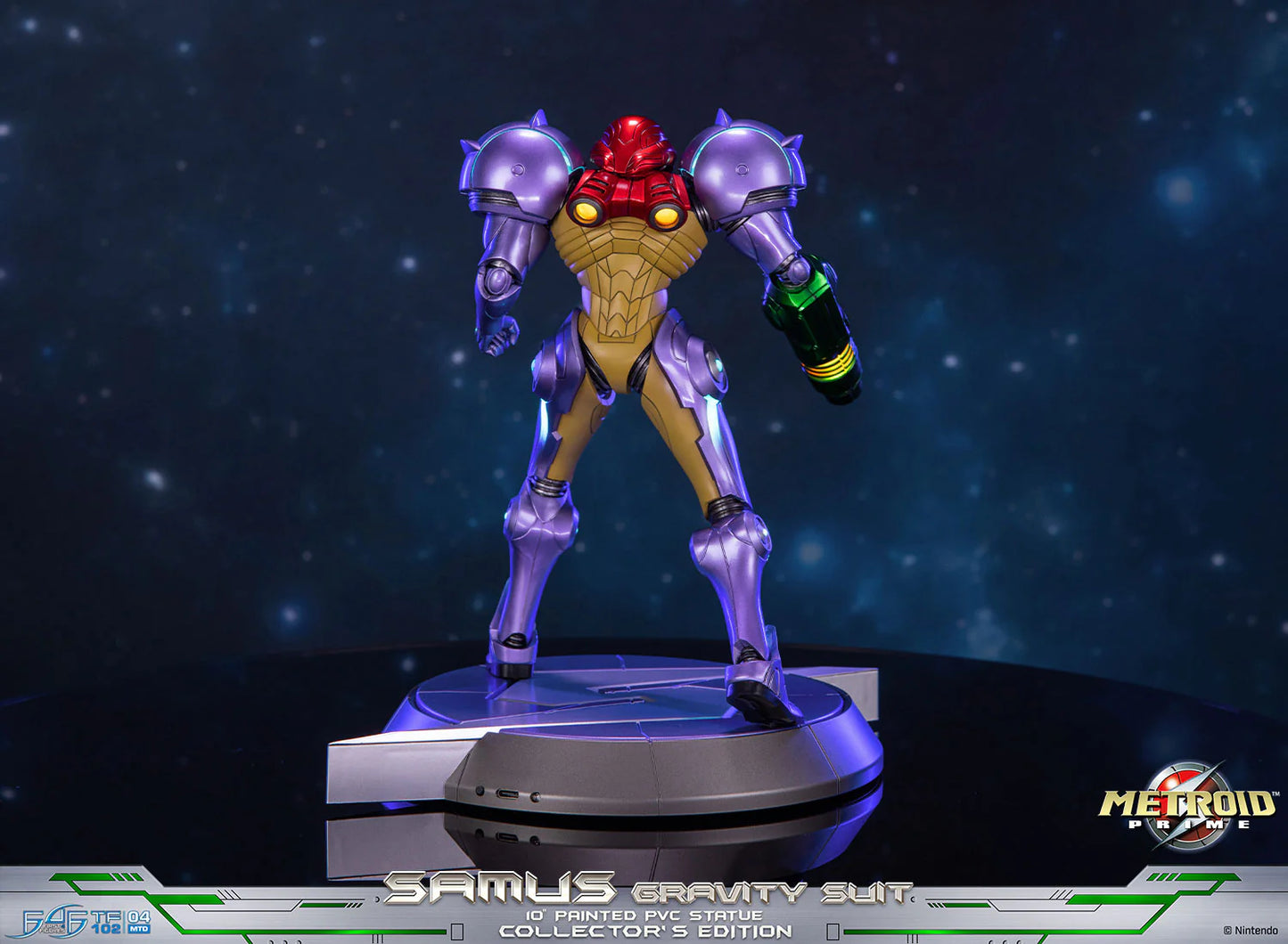 First 4 Figures: Metroid Prime - Samus Traje de Gravedad Coleccionista 10 Pulgadas Preventa