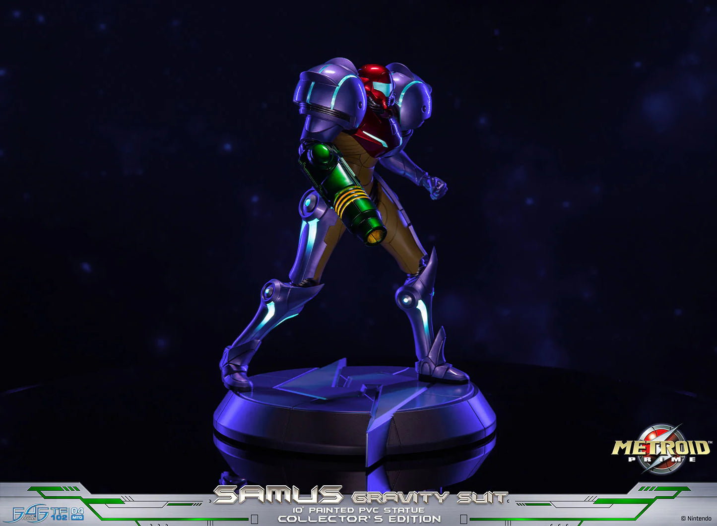 First 4 Figures: Metroid Prime - Samus Traje de Gravedad Coleccionista 10 Pulgadas Preventa