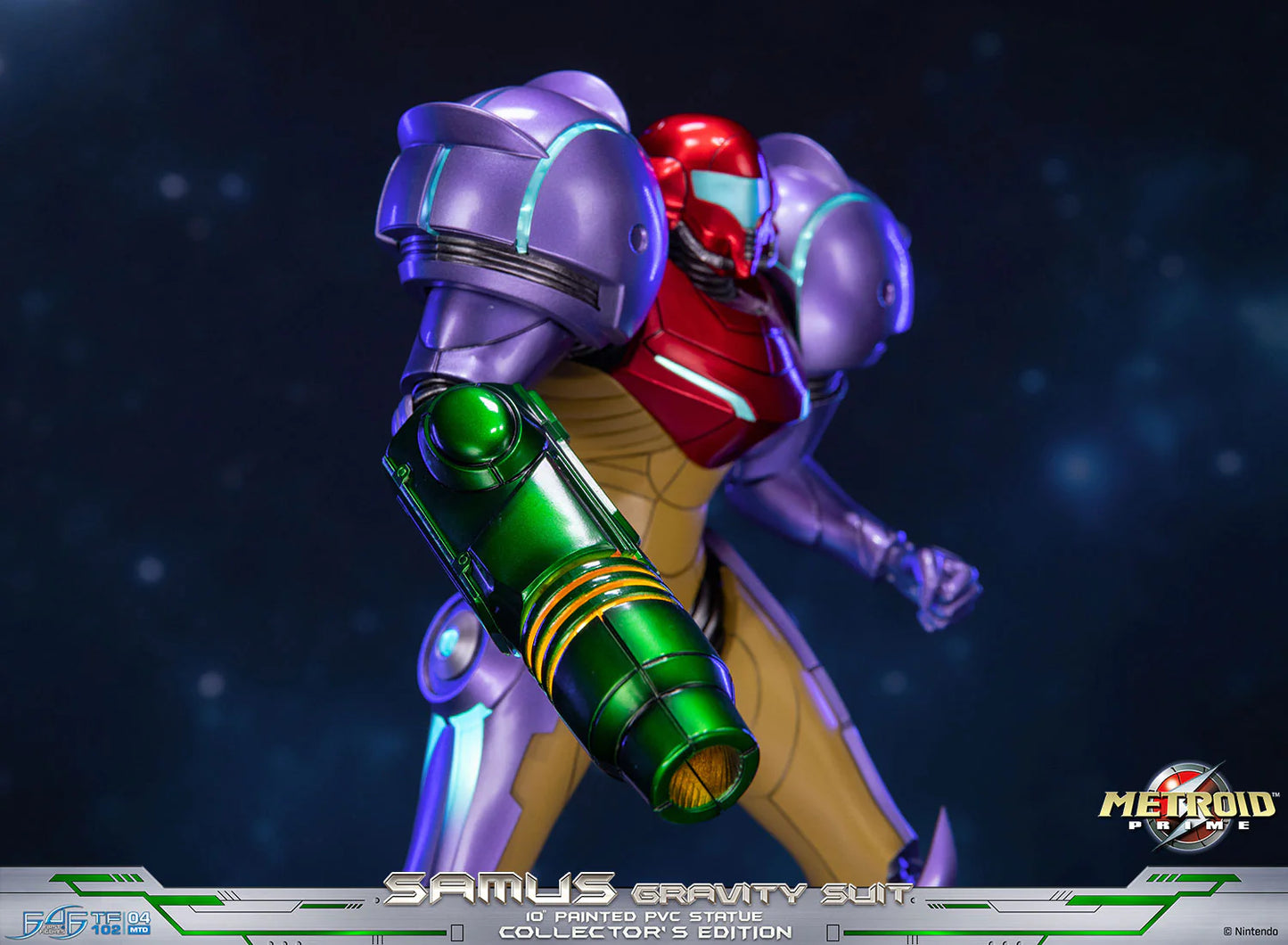 First 4 Figures: Metroid Prime - Samus Traje de Gravedad Coleccionista 10 Pulgadas Preventa