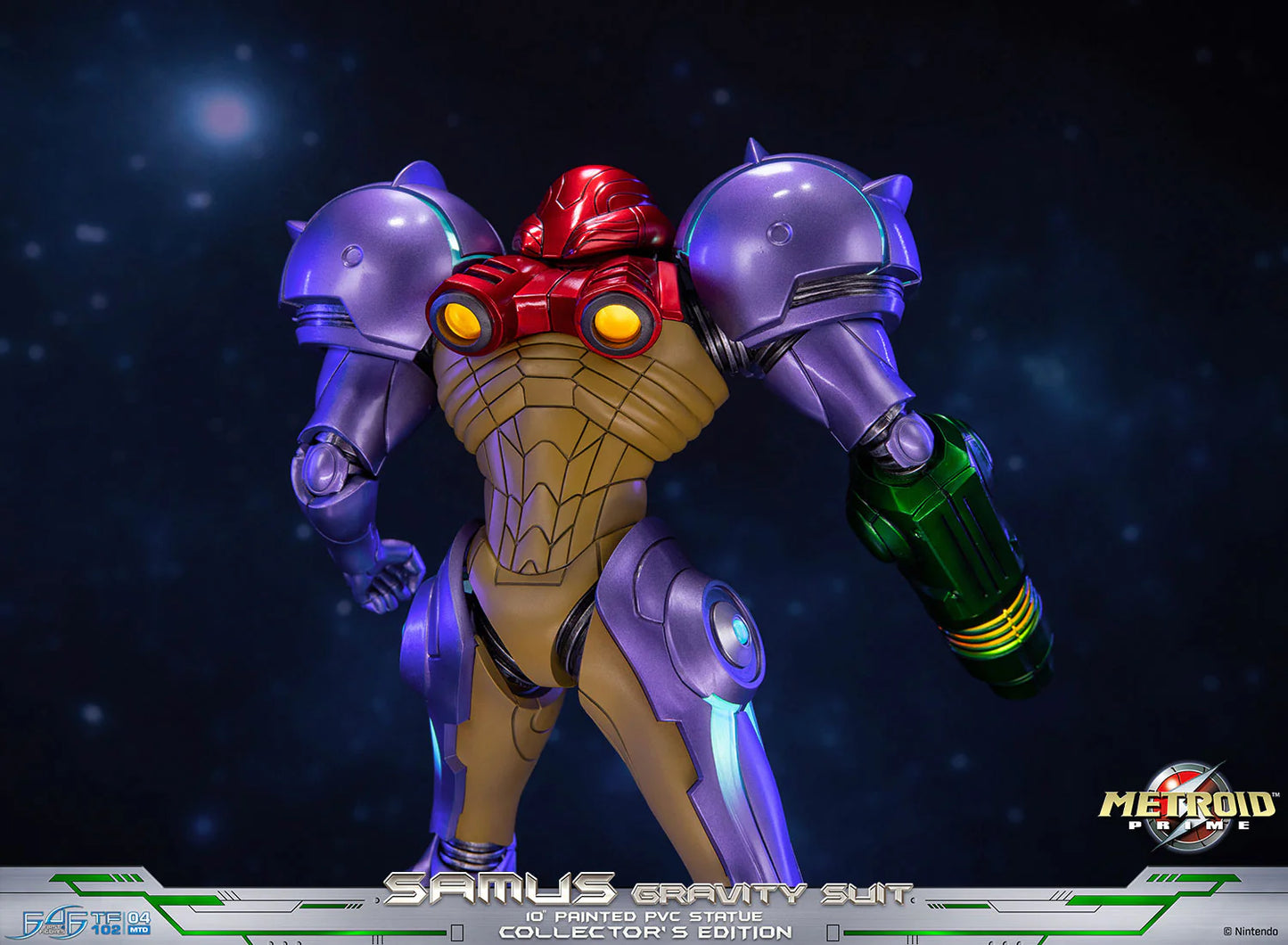 First 4 Figures: Metroid Prime - Samus Traje de Gravedad Coleccionista 10 Pulgadas Preventa