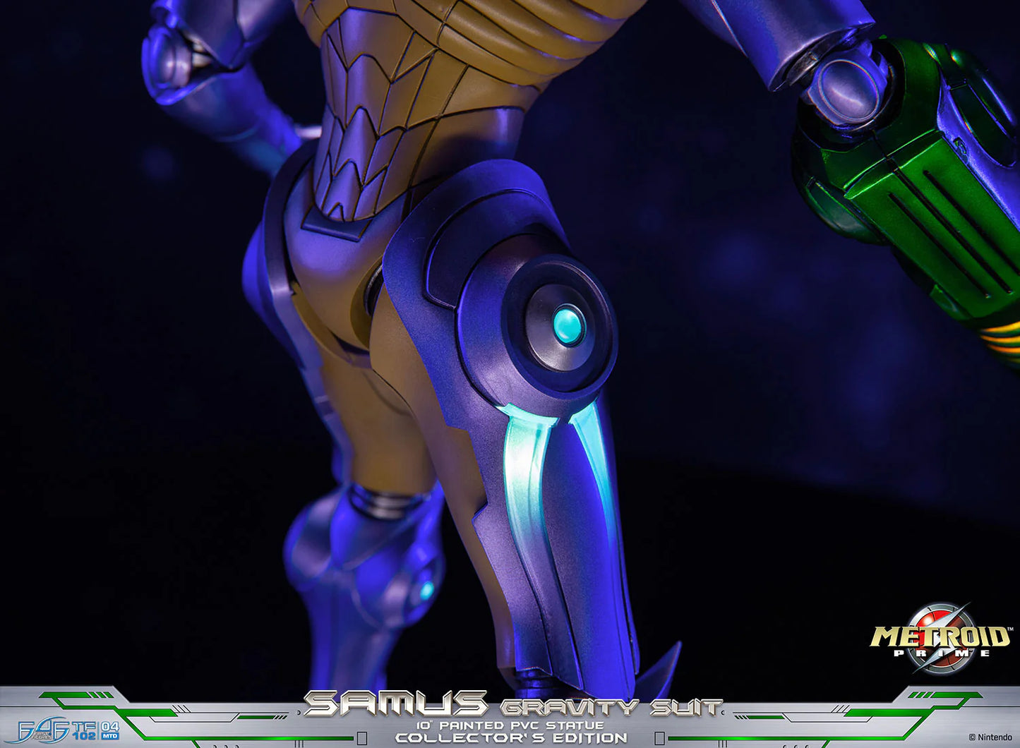 First 4 Figures: Metroid Prime - Samus Traje de Gravedad Estandar 10 Pulgadas Preventa