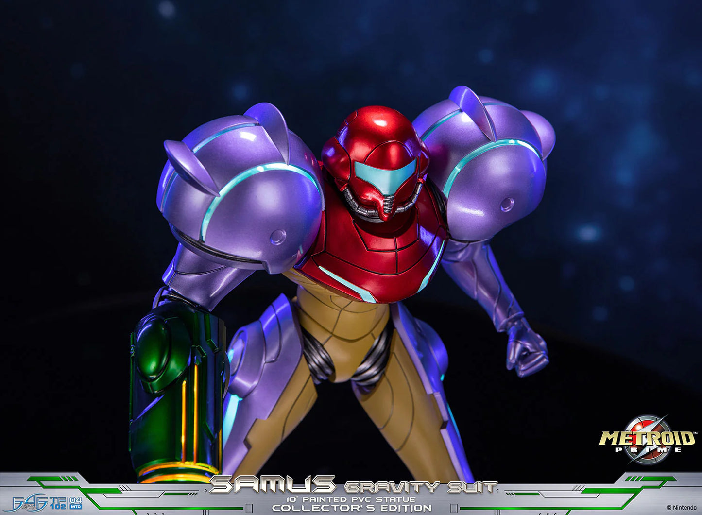 First 4 Figures: Metroid Prime - Samus Traje de Gravedad Coleccionista 10 Pulgadas Preventa