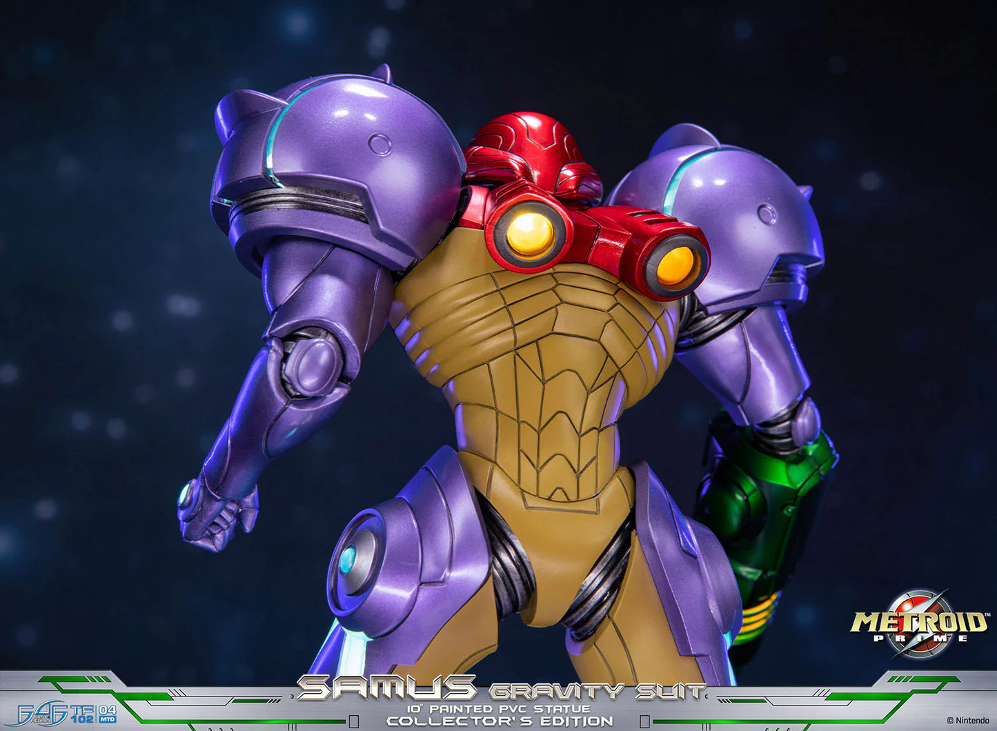 First 4 Figures: Metroid Prime - Samus Traje de Gravedad Coleccionista 10 Pulgadas Preventa