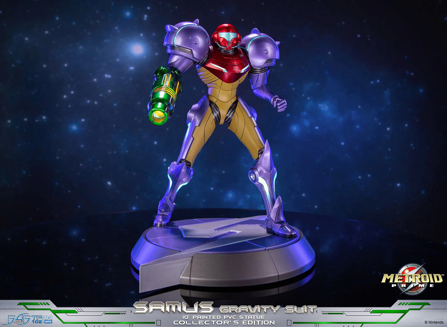 First 4 Figures: Metroid Prime - Samus Traje de Gravedad Coleccionista 10 Pulgadas Preventa