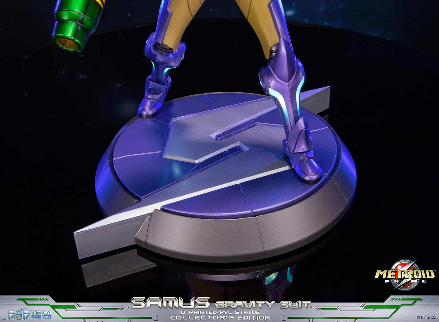 First 4 Figures: Metroid Prime - Samus Traje de Gravedad Estandar 10 Pulgadas Preventa