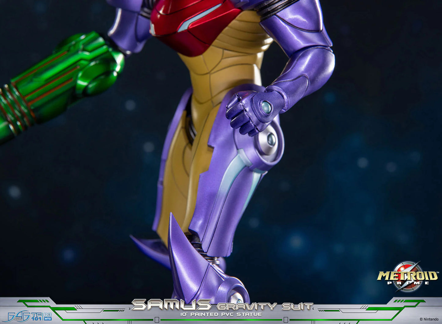 First 4 Figures: Metroid Prime - Samus Traje de Gravedad Estandar 10 Pulgadas Preventa