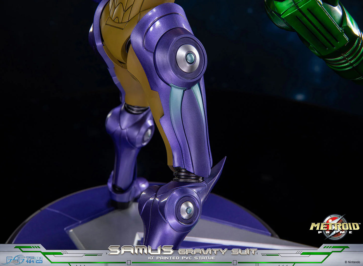 First 4 Figures: Metroid Prime - Samus Traje de Gravedad Estandar 10 Pulgadas Preventa