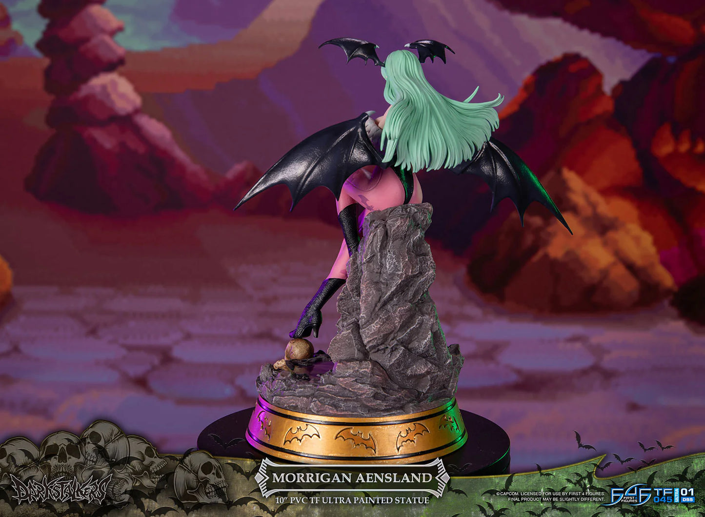 First 4 Figures: Darkstalkers - Morrigan Aensland 10 Pulgadas Preventa