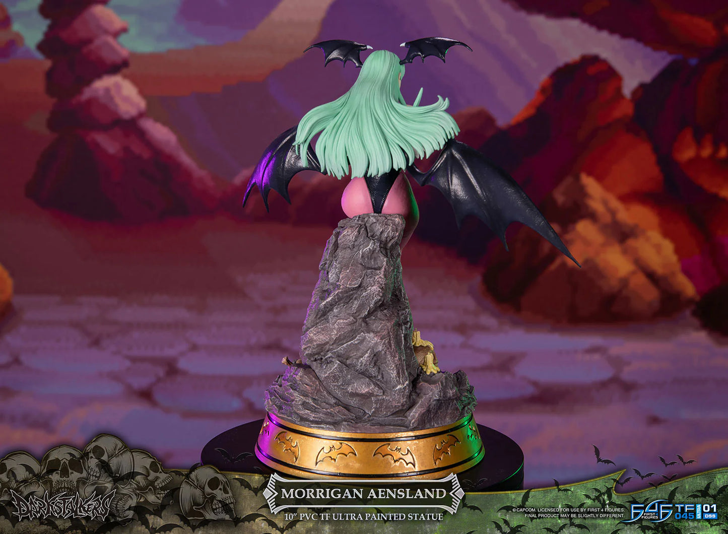 First 4 Figures: Darkstalkers - Morrigan Aensland 10 Pulgadas Preventa