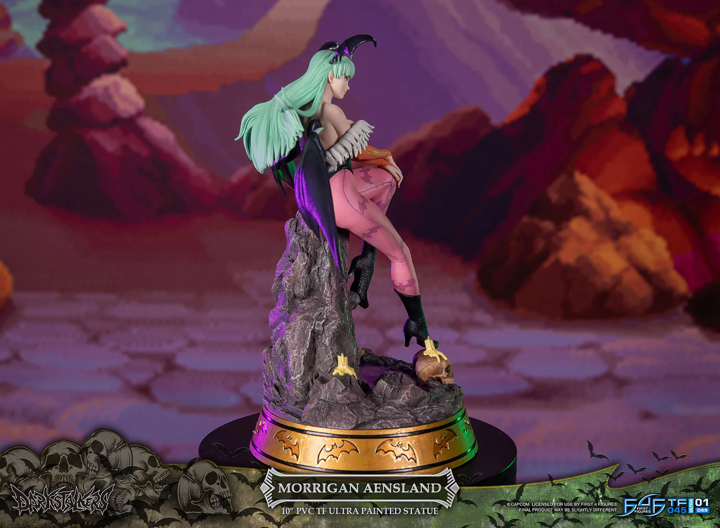 First 4 Figures: Darkstalkers - Morrigan Aensland 10 Pulgadas Preventa