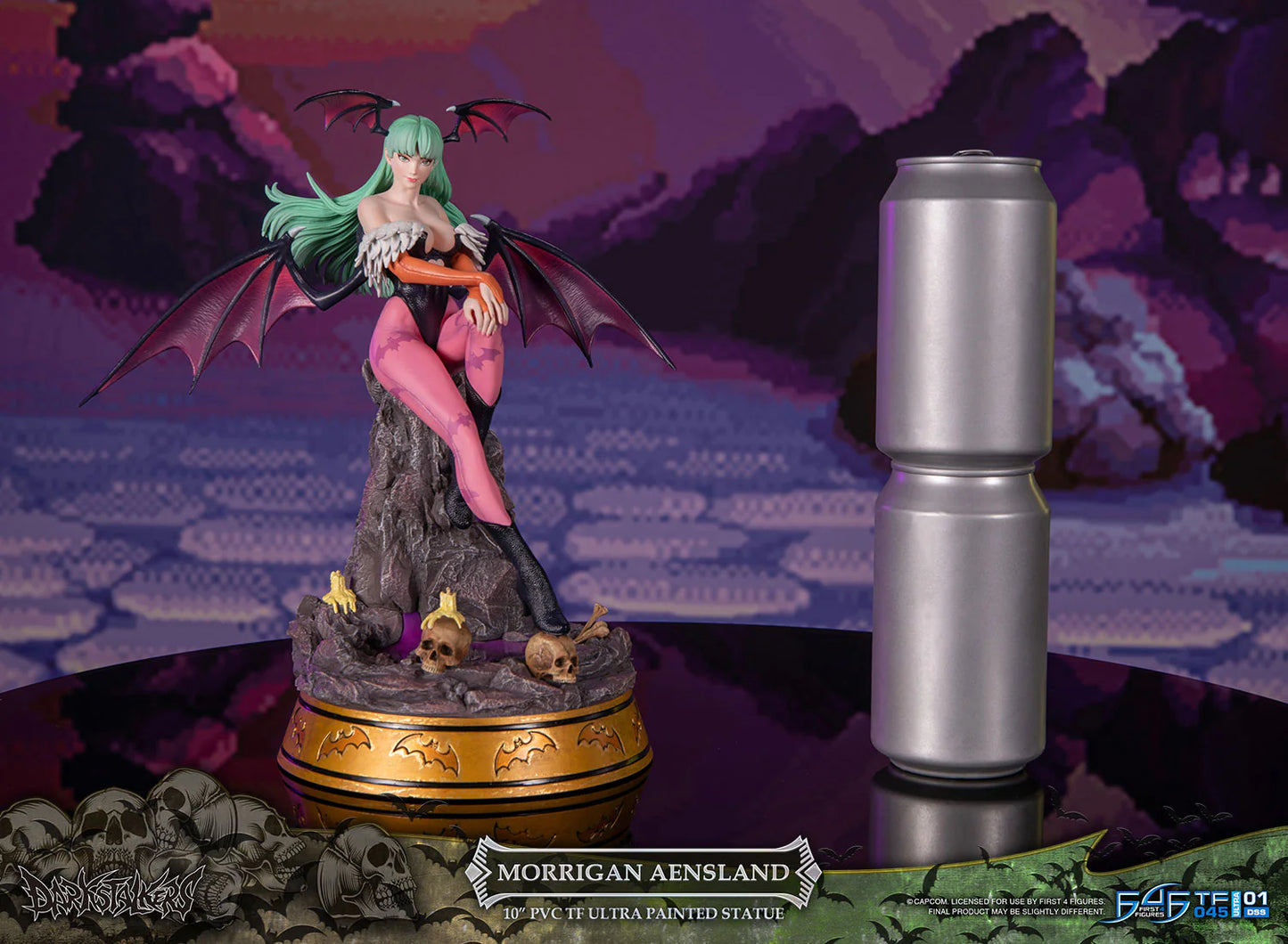 First 4 Figures: Darkstalkers - Morrigan Aensland 10 Pulgadas Preventa