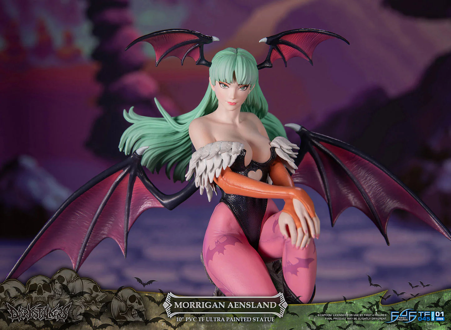 First 4 Figures: Darkstalkers - Morrigan Aensland 10 Pulgadas Preventa