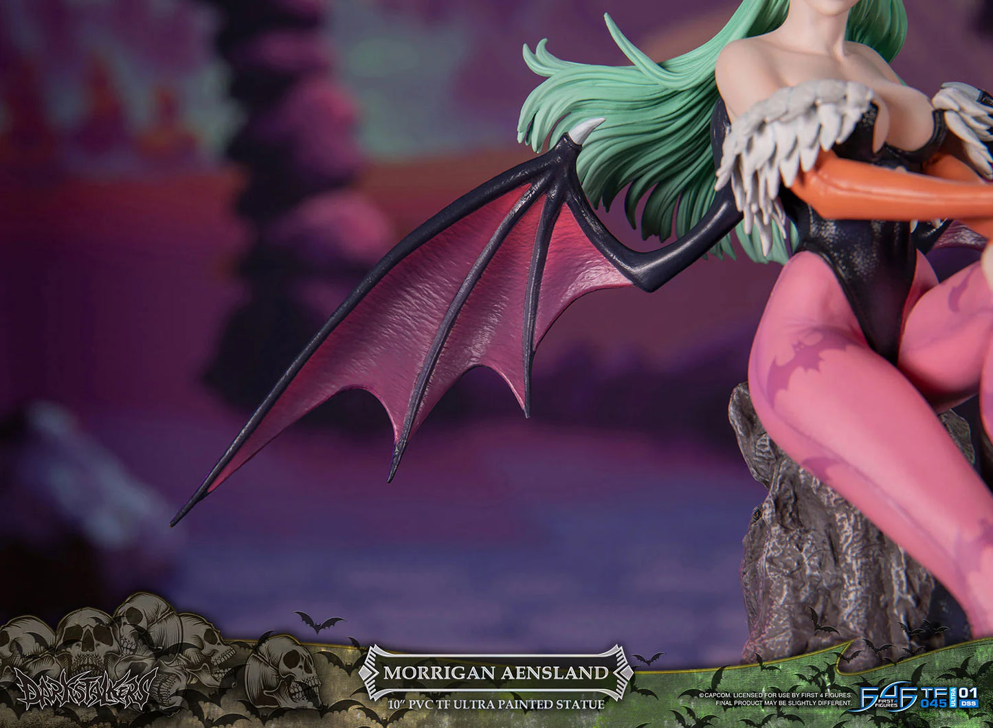 First 4 Figures: Darkstalkers - Morrigan Aensland 10 Pulgadas Preventa