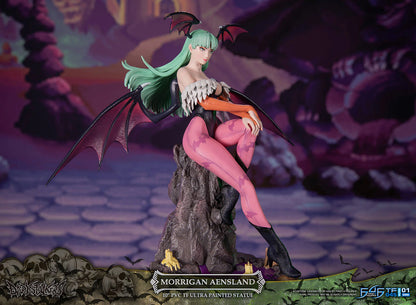 First 4 Figures: Darkstalkers - Morrigan Aensland 10 Pulgadas Preventa