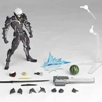 Figura Metal Gear Rising  Mgs Raiden sd