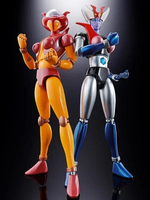 Bandai Spirits Soul of Chogokin Mazinger Z - GX-08R Aphrodita A vs GX-09R Minerva X