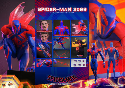 Hot Toys Movie Masterpiece Series: Marvel SpiderMan Across The Spider Verse - SpiderMan 2099 Escala 1/6 Preventa