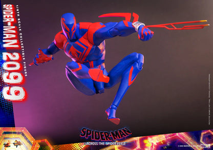 Hot Toys Movie Masterpiece Series: Marvel SpiderMan Across The Spider Verse - SpiderMan 2099 Escala 1/6 Preventa