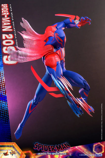 Hot Toys Movie Masterpiece Series: Marvel SpiderMan Across The Spider Verse - SpiderMan 2099 Escala 1/6 Preventa