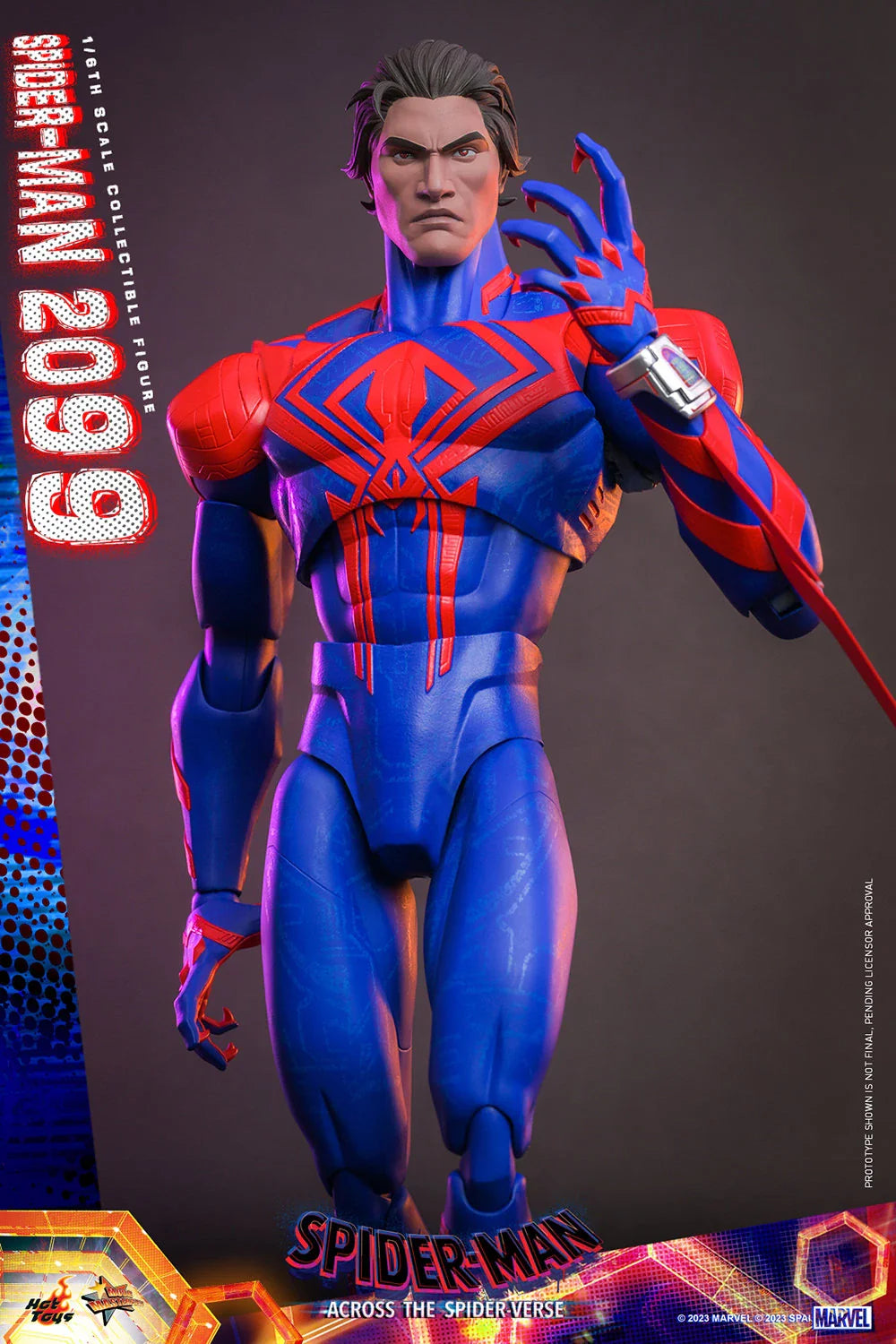 Hot Toys Movie Masterpiece Series: Marvel SpiderMan Across The Spider Verse - SpiderMan 2099 Escala 1/6 Preventa