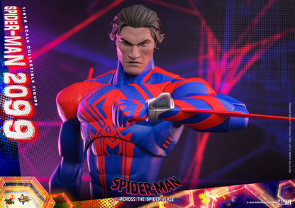 Hot Toys Movie Masterpiece Series: Marvel SpiderMan Across The Spider Verse - SpiderMan 2099 Escala 1/6 Preventa