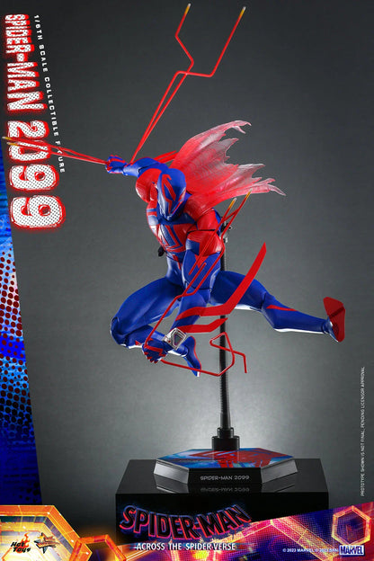 Hot Toys Movie Masterpiece Series: Marvel SpiderMan Across The Spider Verse - SpiderMan 2099 Escala 1/6 Preventa