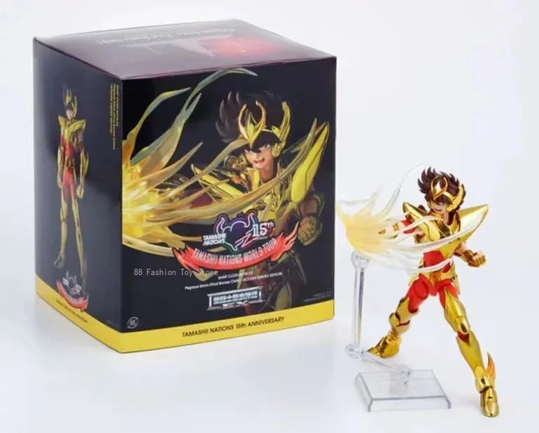 Bandai Saint Seiya Los Caballeros del Zodiaco Myth Cloth EX Seiya de Pegaso Final Bronze Cloth GOLDEN LIMITED EDITION